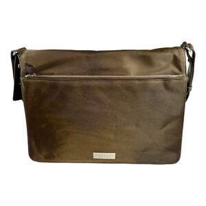 Mondani New York Brown Messenger Bag With Adjustable Strap & Multiple Pockets